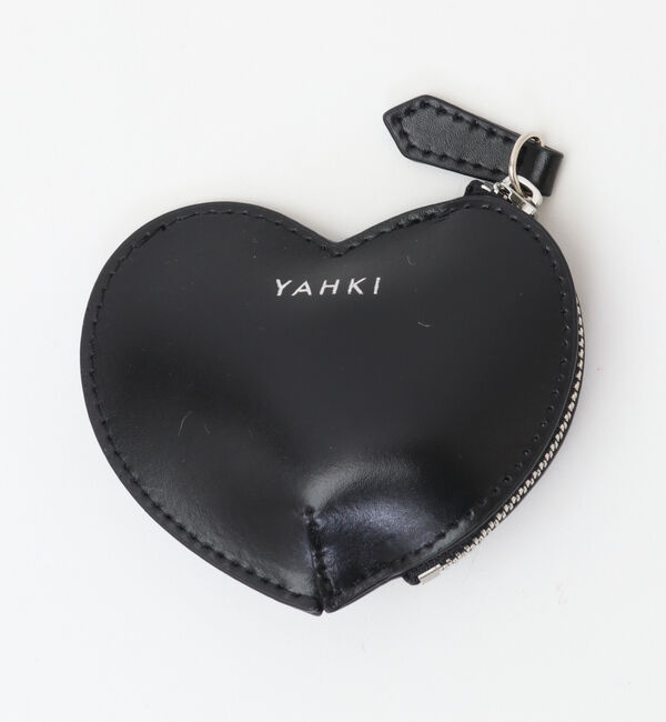 TIARA「【YAHKI/ヤーキ】ハートポーチ（YH-640）」|ポーチ|ブラック