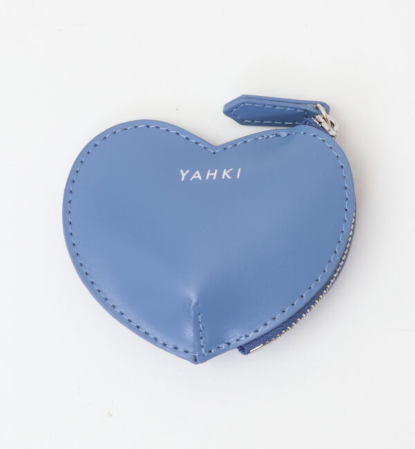 TIARA「【YAHKI/ヤーキ】ハートポーチ（YH-640）」|ポーチ|ブルー