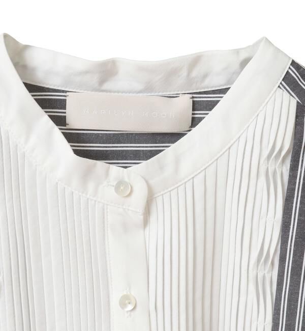 TIARA「【MARILYN MOON/マリリンムーン】ノースリーブブラウス（4252-181）」|シャツ・ブラウス|