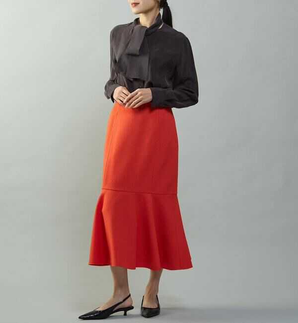 TIARA「キュプラボウタイブラウス」|シャツ・ブラウス|