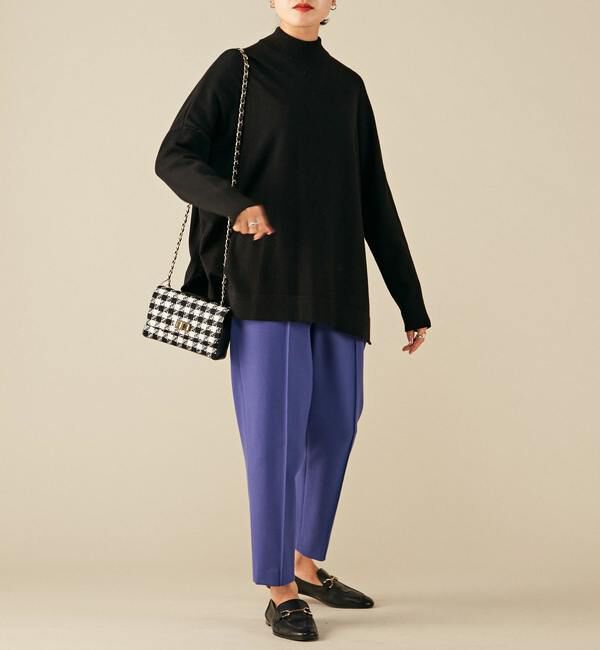 Liesse「袖リブビッグタートルニット」|ニット・セーター|