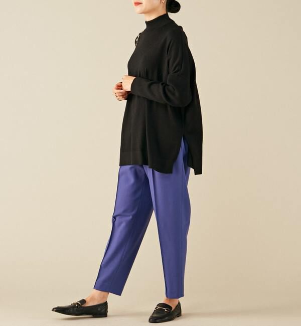 Liesse「袖リブビッグタートルニット」|ニット・セーター|