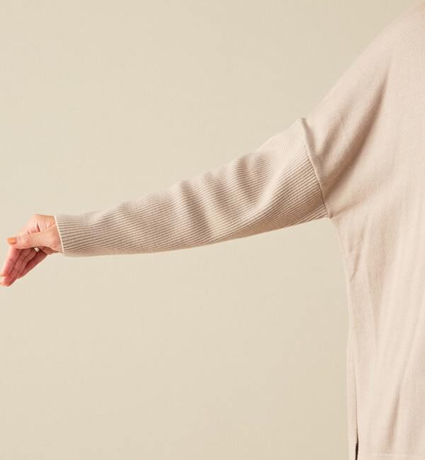 Liesse「袖リブビッグタートルニット」|ニット・セーター|