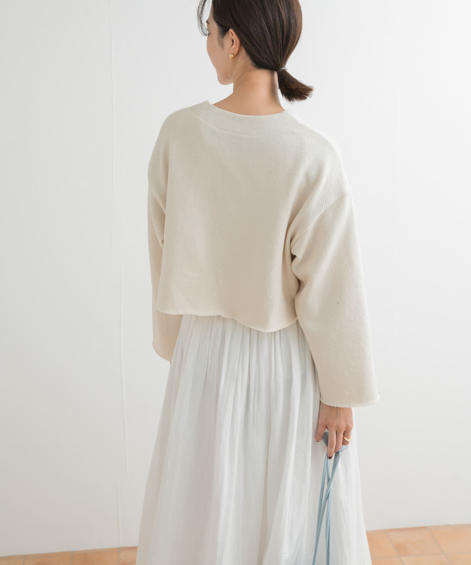 URBAN RESEARCH DOORS「ミドルインレイVネックプルオーバー」|Tシャツ・カットソー|