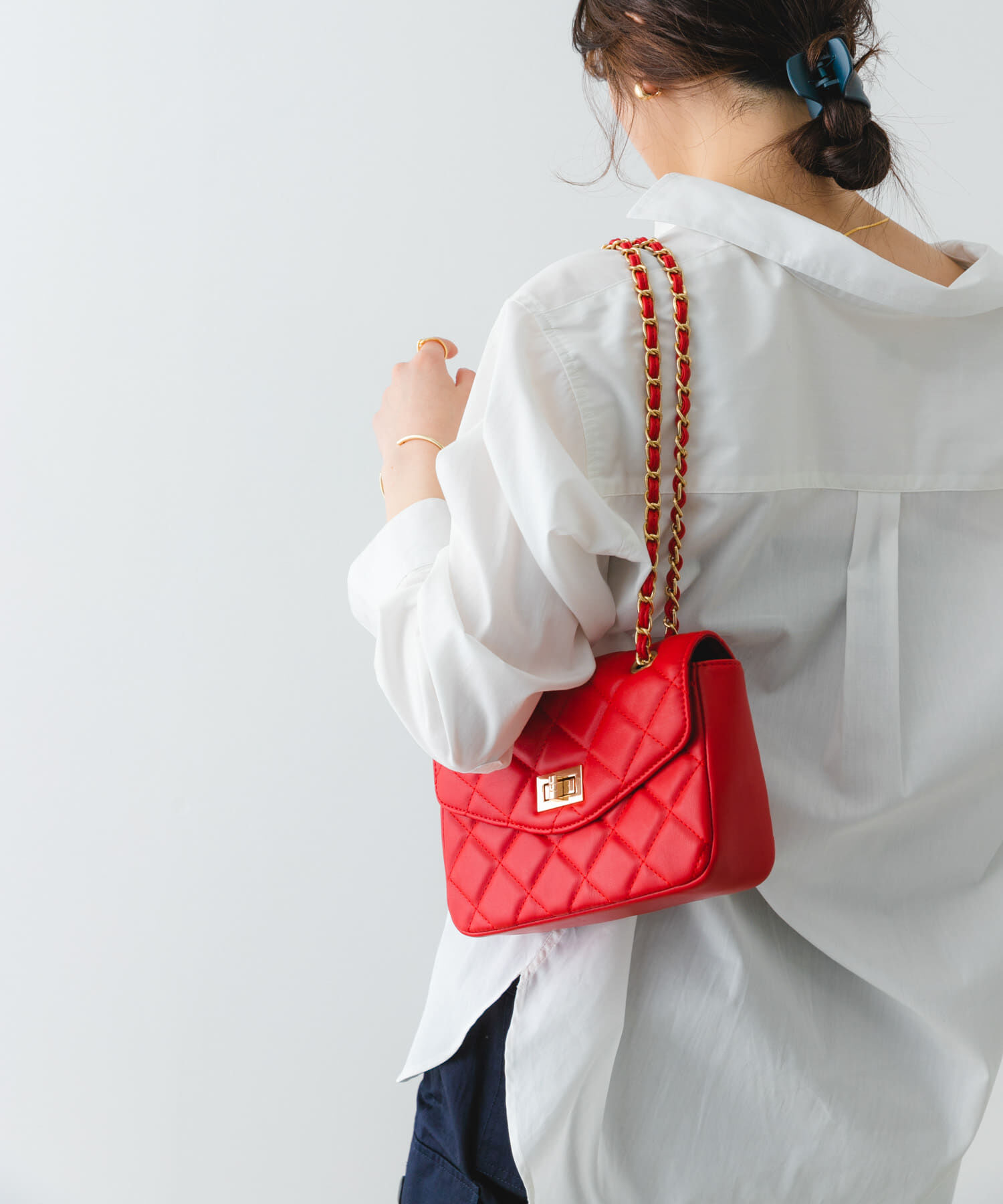 RODE SKO「キルティングチェーンショルダーバッグ」|ショルダー・メッセンジャー|