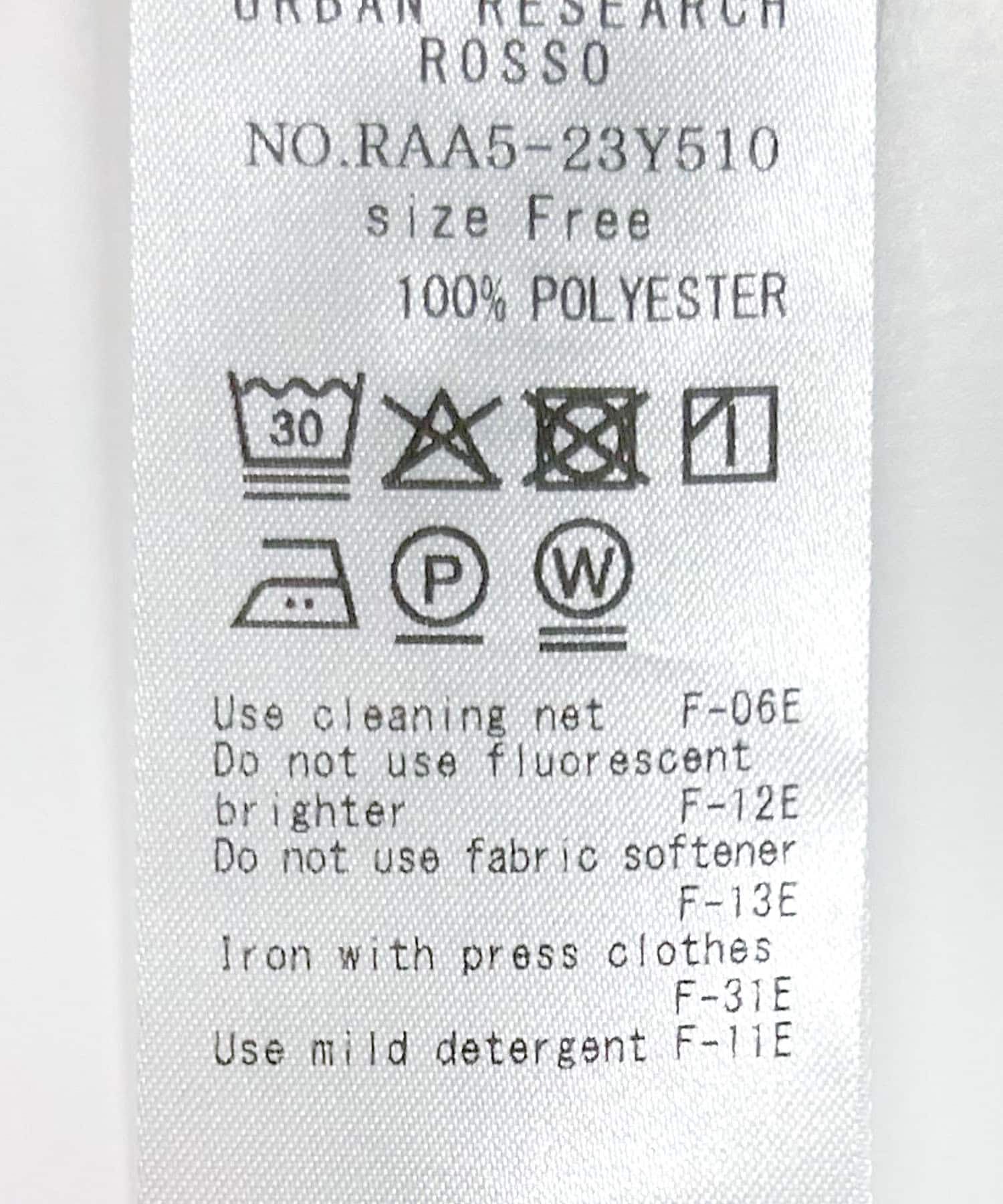 URBAN RESEARCH ROSSO「F by ROSSO　撥水UVCUTシャツプルオーバー」|シャツ・ブラウス|