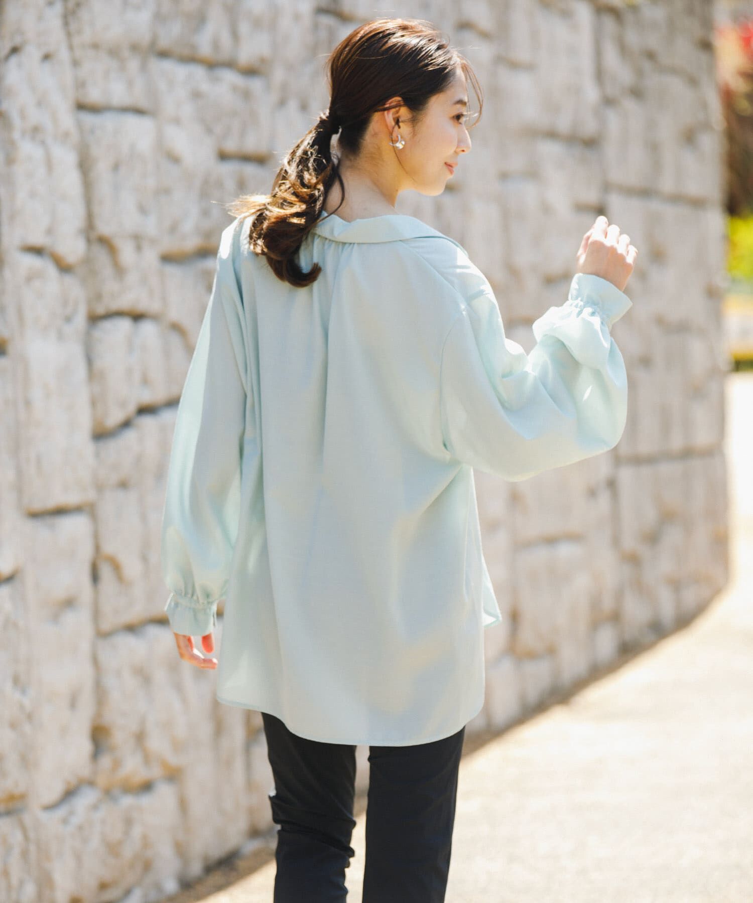 URBAN RESEARCH ROSSO「F by ROSSO　撥水UVCUTシャツプルオーバー」|シャツ・ブラウス|