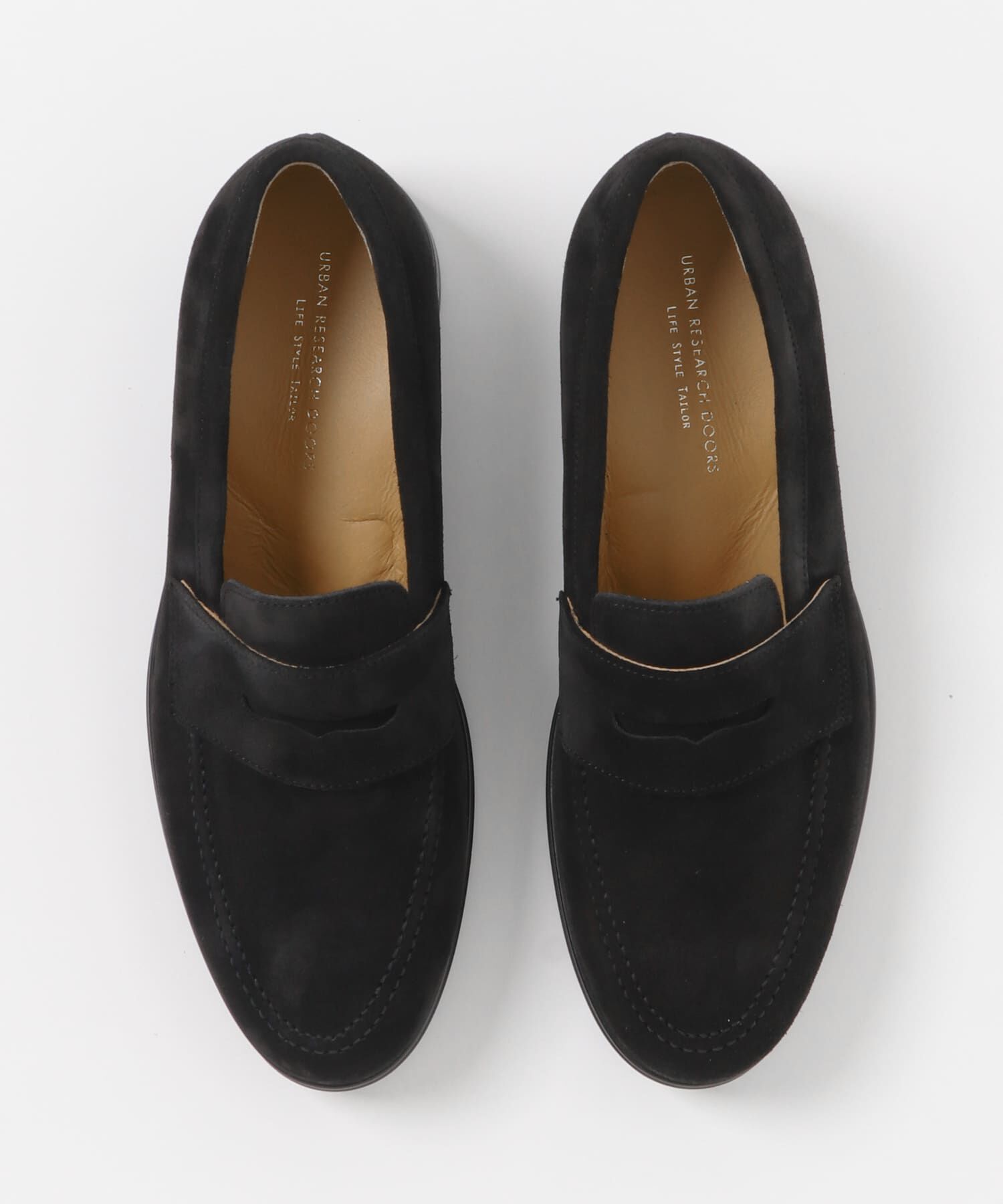 URBAN RESEARCH DOORS「LIFE STYLE TAILOR　マルチスペックスエードコインローファー」|ビジネス・ドレスシューズ|