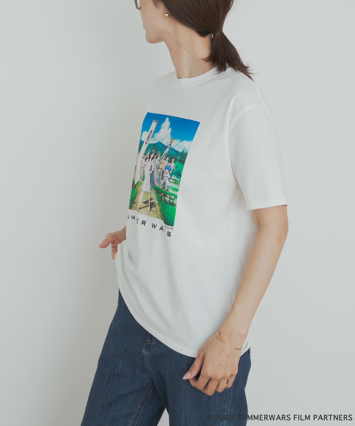 URBAN RESEARCH DOORS「アニメーション映画「サマーウォーズ」プリントTシャツ」|Tシャツ・カットソー|