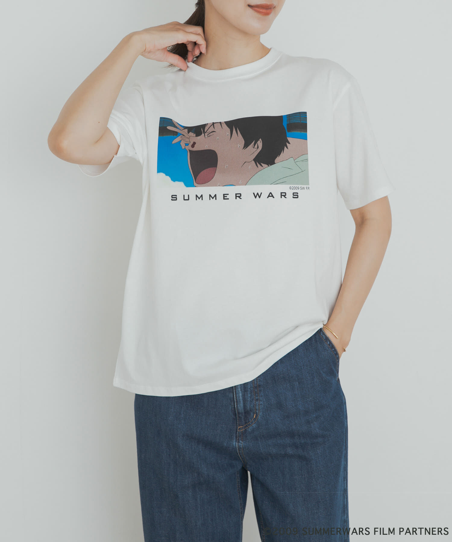 URBAN RESEARCH DOORS「アニメーション映画「サマーウォーズ」プリントTシャツ」|Tシャツ・カットソー|
