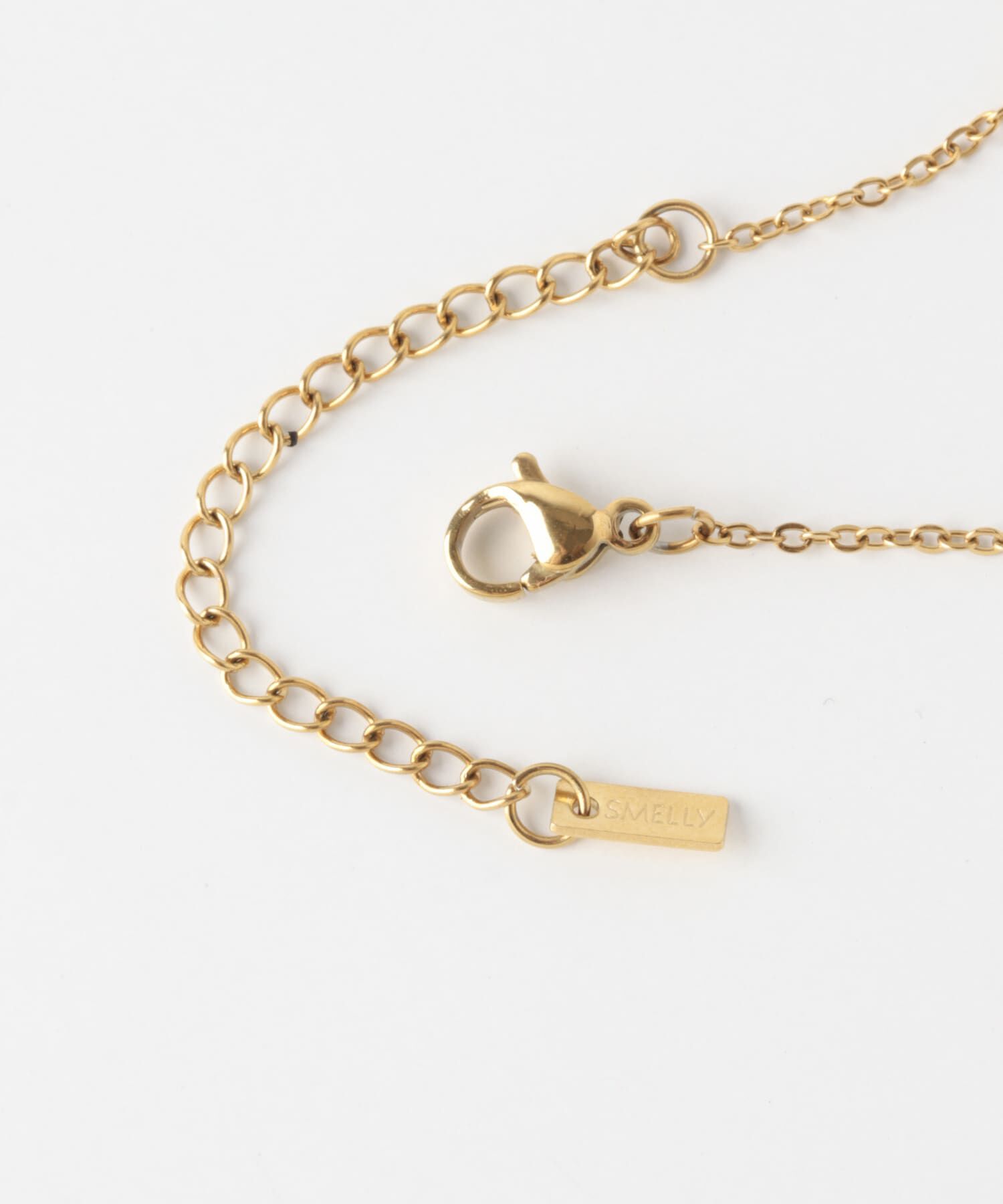 SMELLY「ステンレスハートチャームYネックレス」|ネックレス|