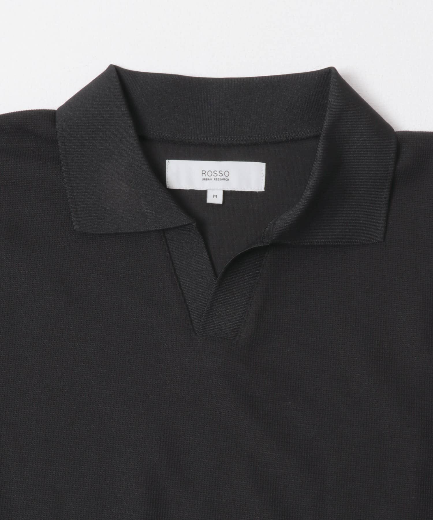 URBAN RESEARCH ROSSO「ダブルフェイスサーマルスキッパーポロシャツ」|ポロシャツ|