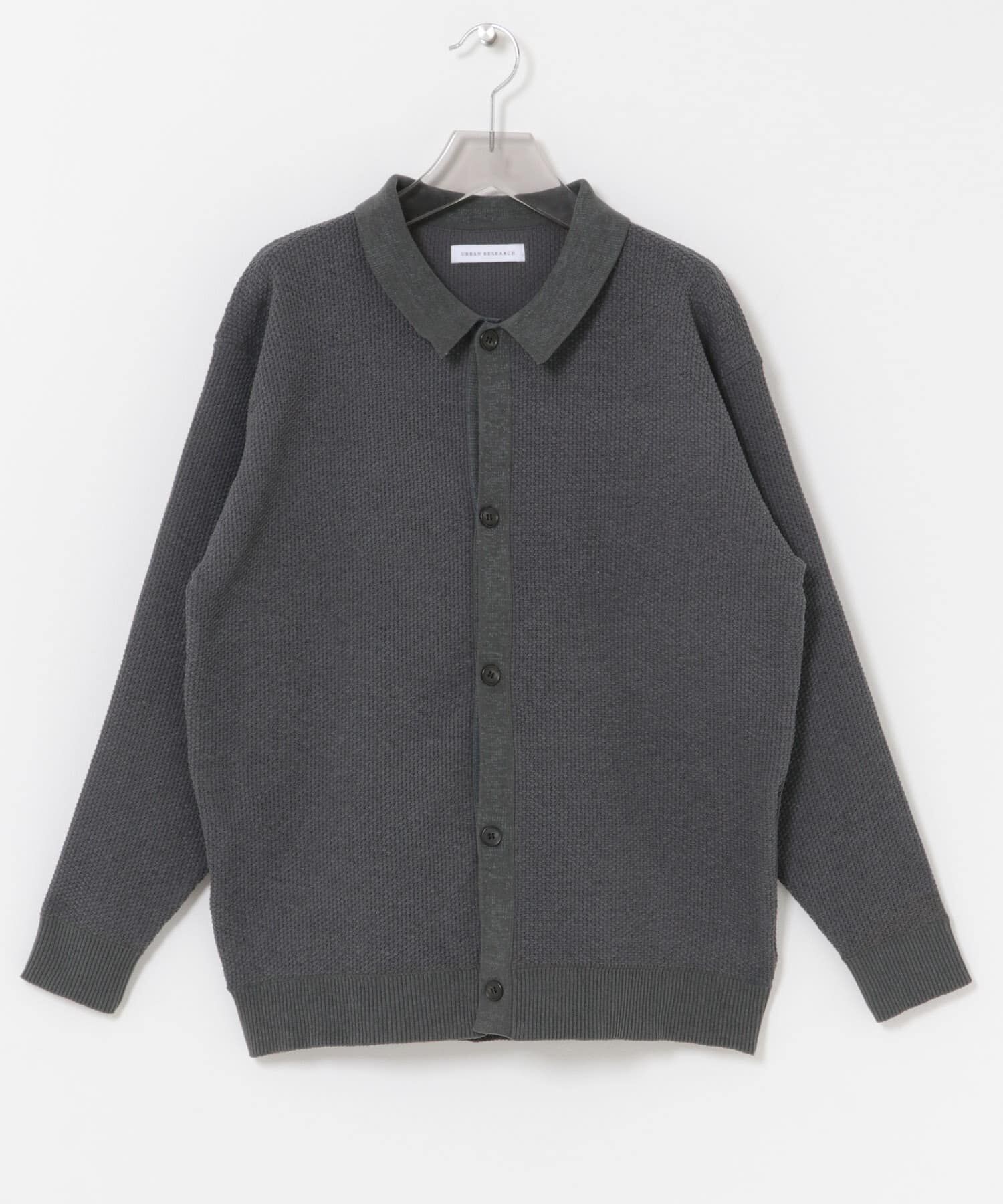 URBAN RESEARCH「モールリュクスポロカーディガン」|カーディガン|