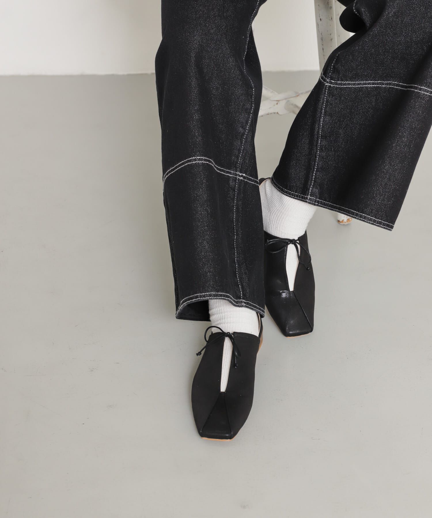 SENSE OF PLACE by URBAN RESEARCH「スクエアトゥレースアップシューズ」|その他|