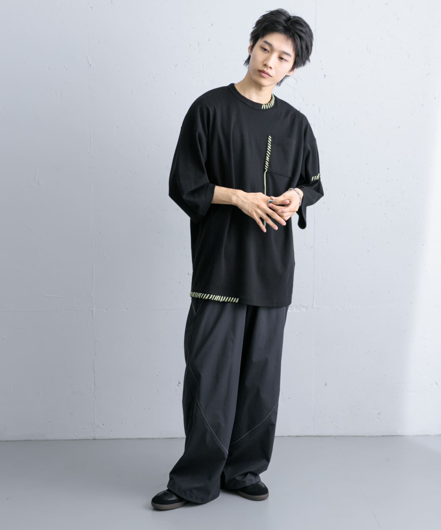 SENSE OF PLACE by URBAN RESEARCH「ハンドステッチルーズTシャツ」|Tシャツ・カットソー|