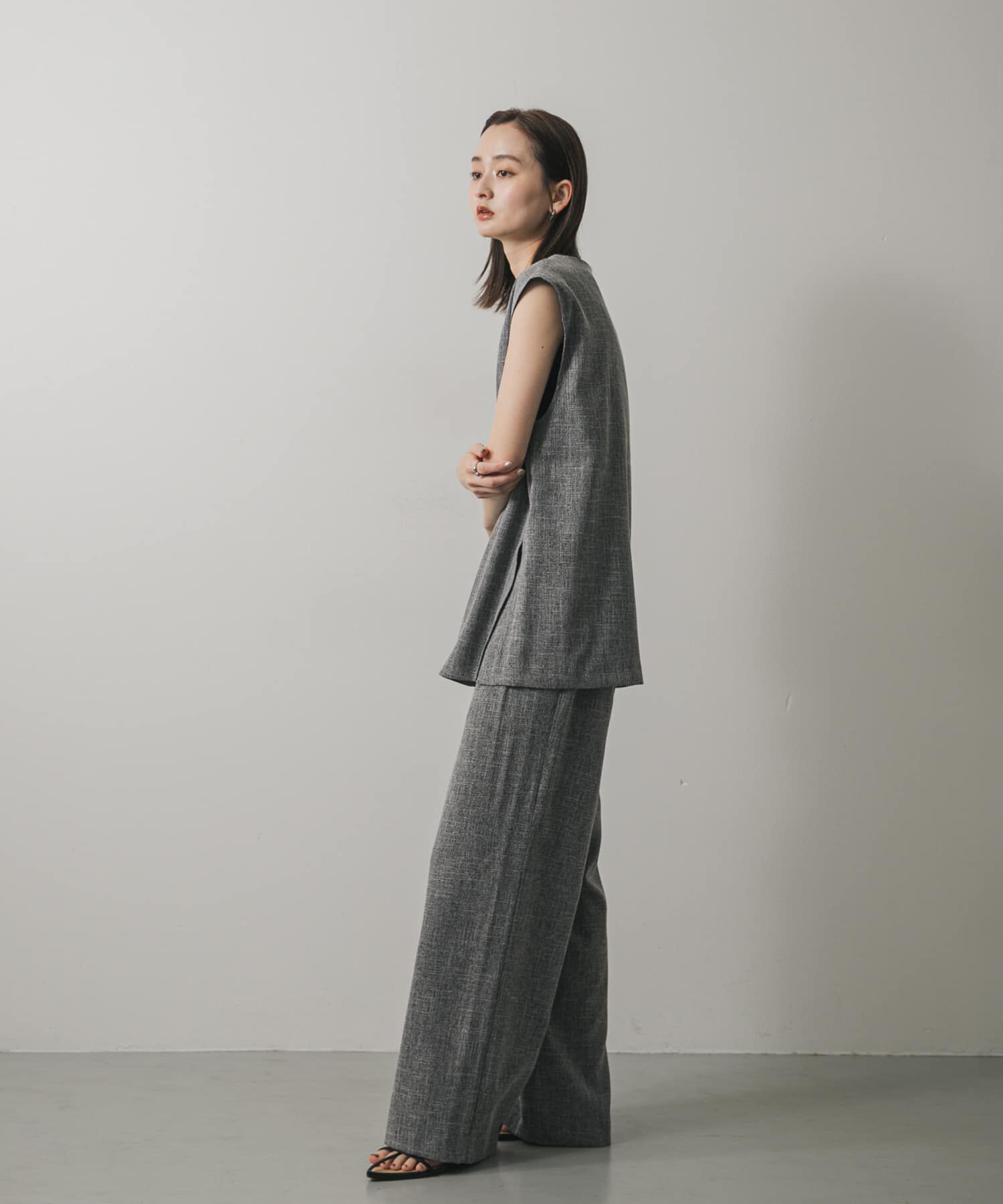 SENSE OF PLACE by URBAN RESEARCH「ツイードワイドイージーパンツ」|その他|