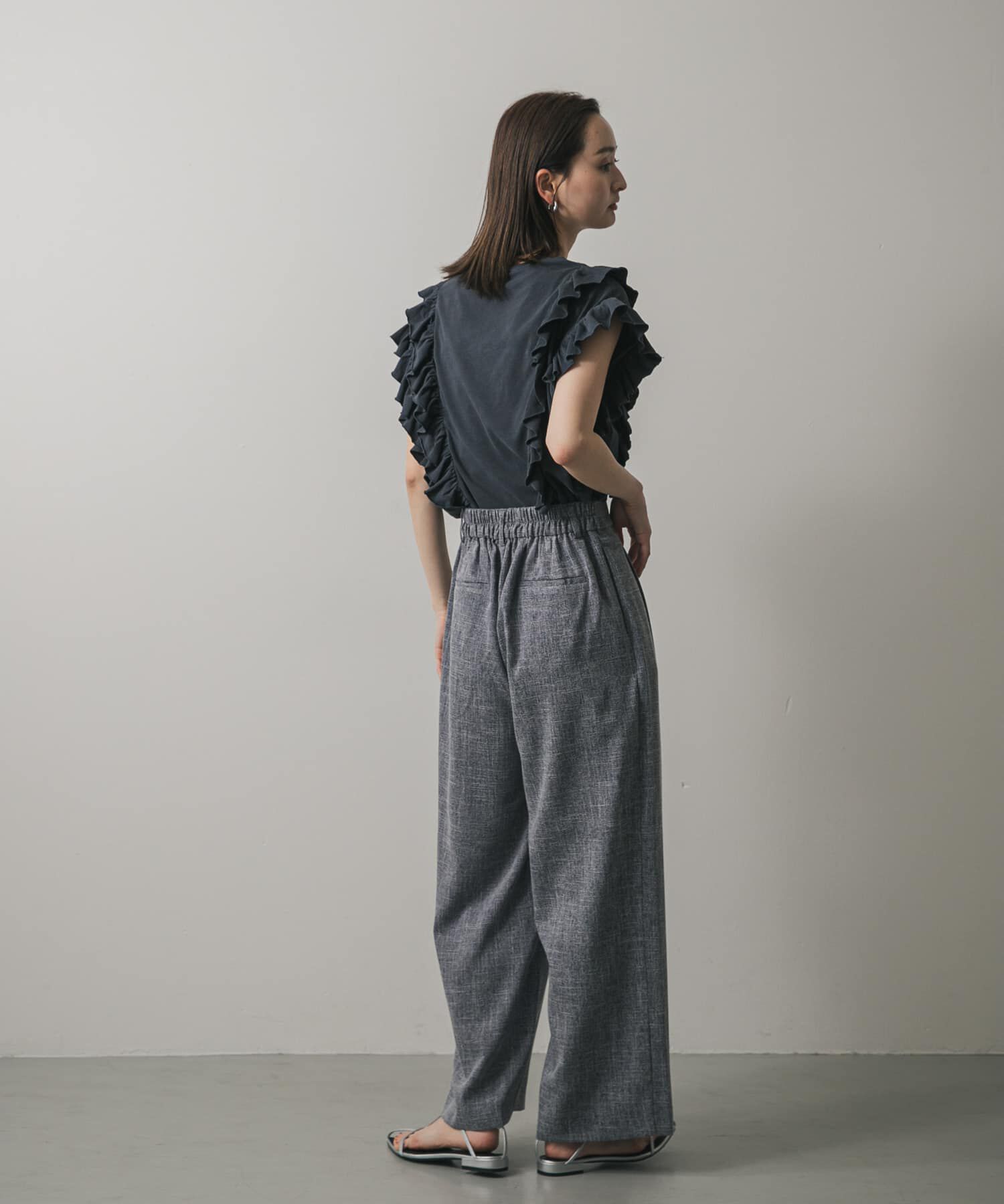 SENSE OF PLACE by URBAN RESEARCH「ツイードワイドイージーパンツ」|その他|