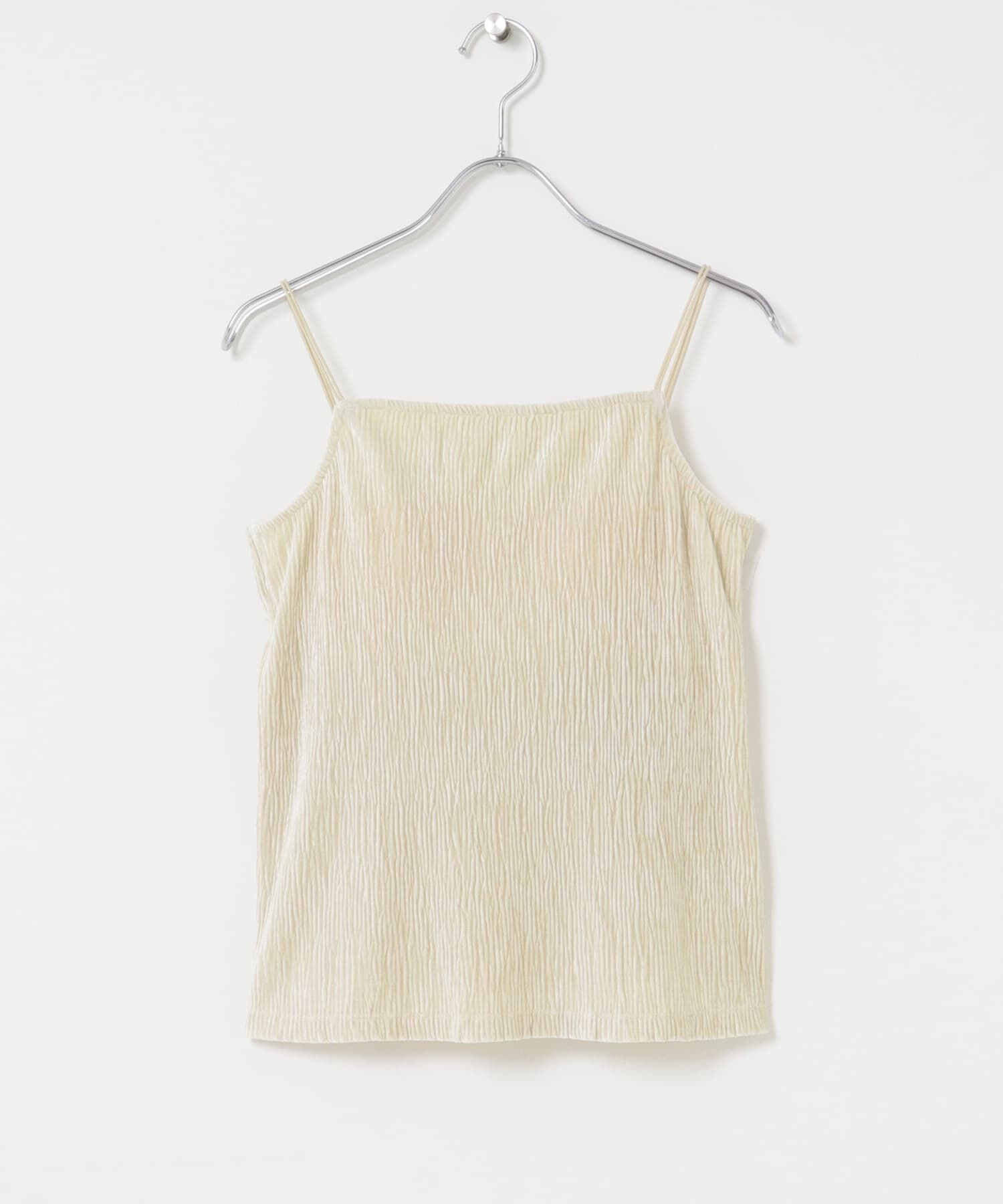 SENSE OF PLACE by URBAN RESEARCH「ベロアキャミソール」|キャミソール|