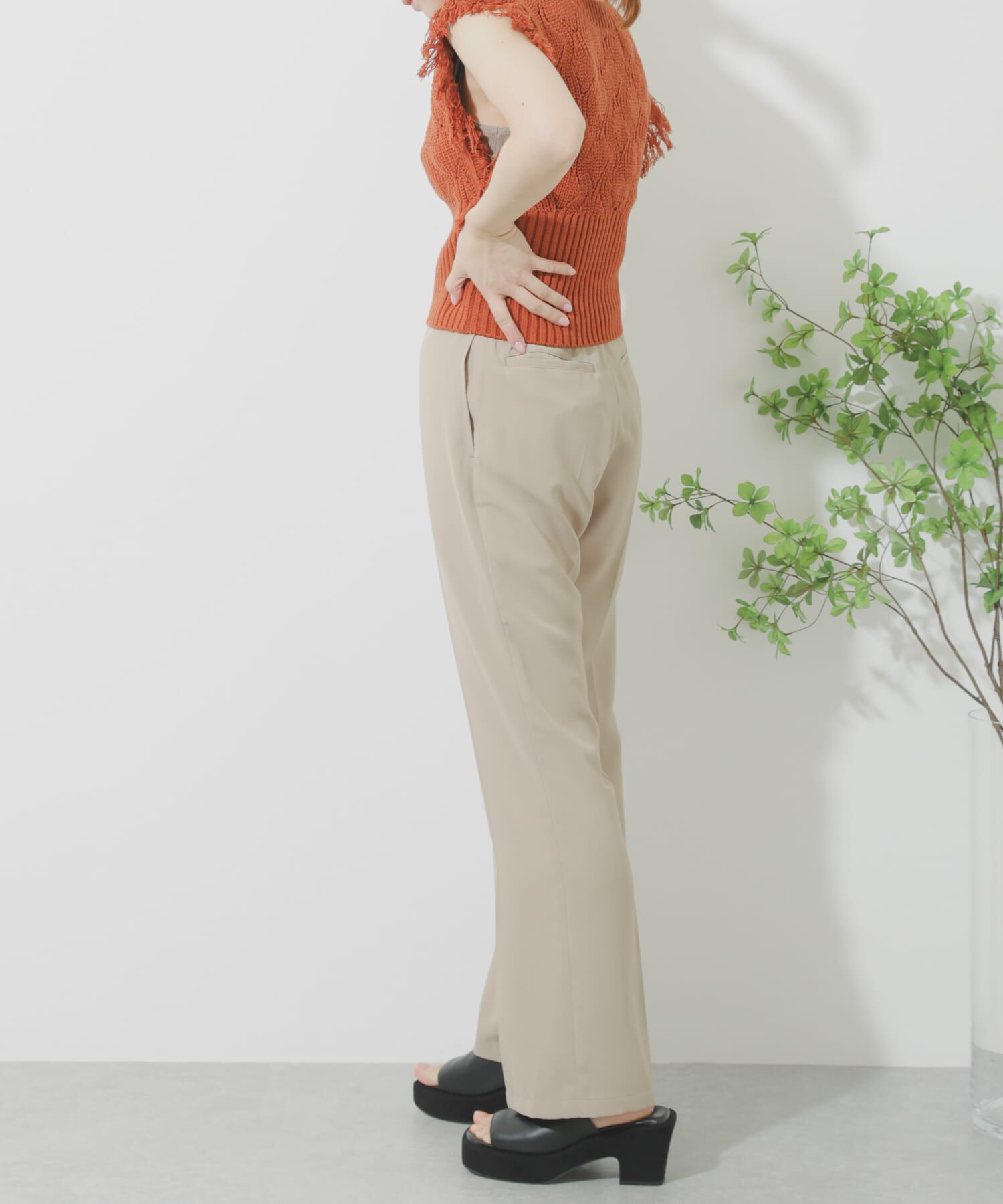 SENSE OF PLACE by URBAN RESEARCH「ジョーゼットフレアパンツ」|その他|