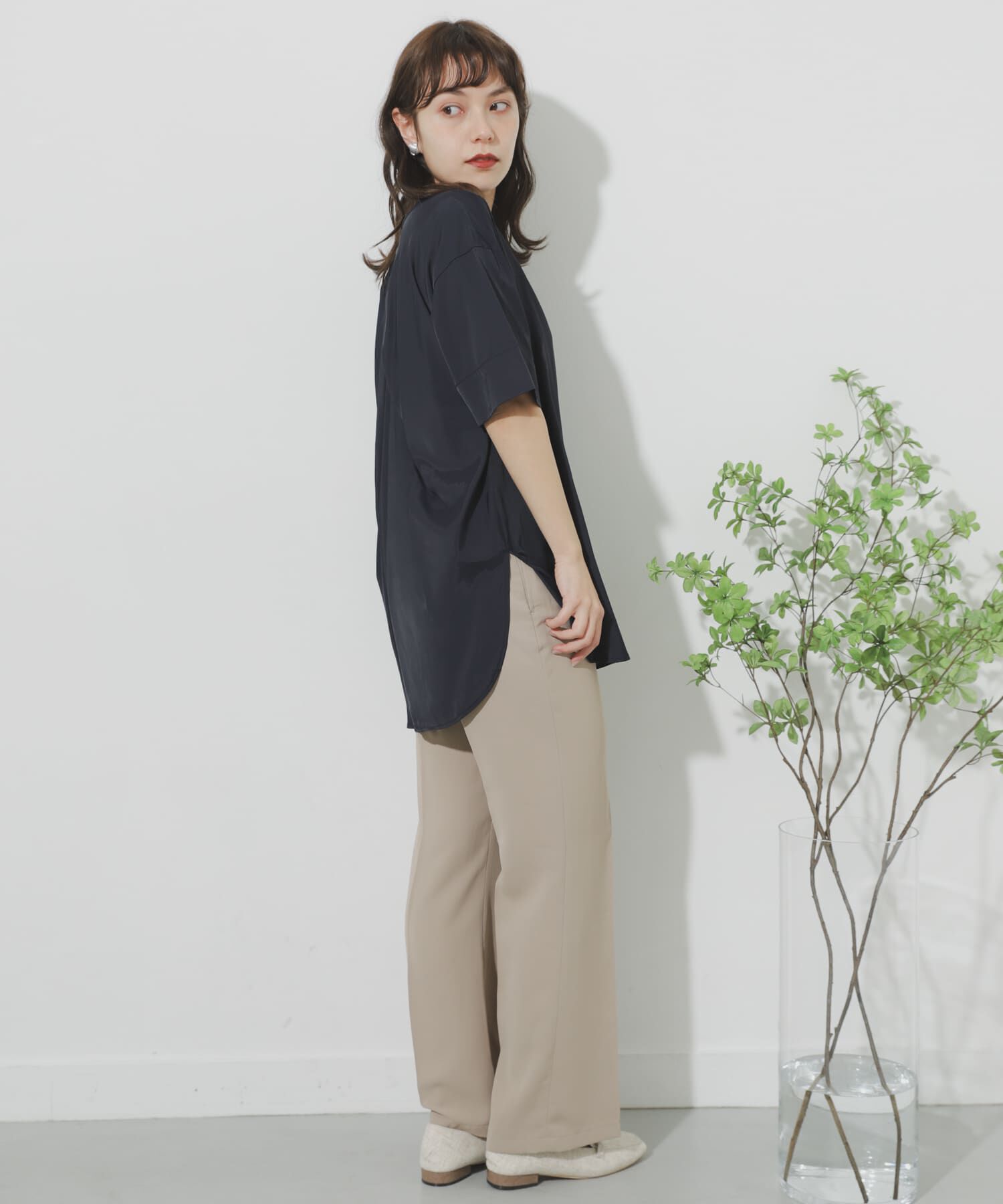 SENSE OF PLACE by URBAN RESEARCH「ジョーゼットフレアパンツ」|その他|