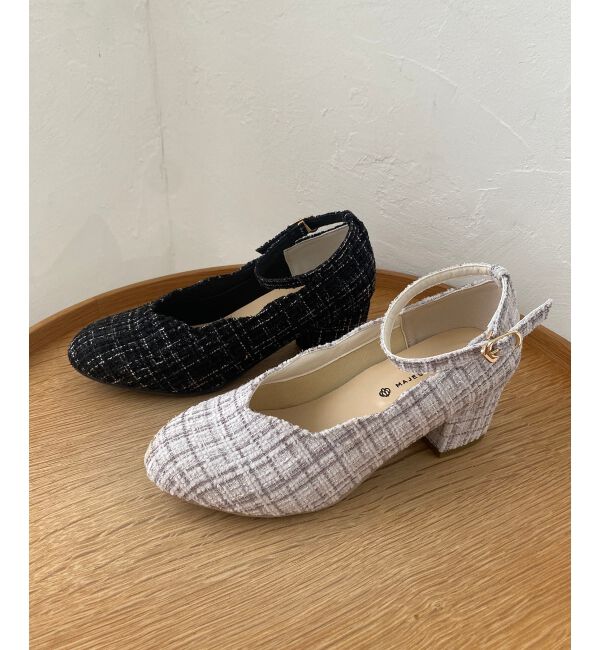 MAJESTICLEGON「ふかふかスカラップパンプス」|パンプス|