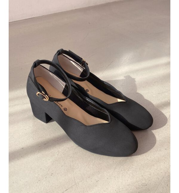 MAJESTICLEGON「ふかふかスカラップパンプス」|パンプス|