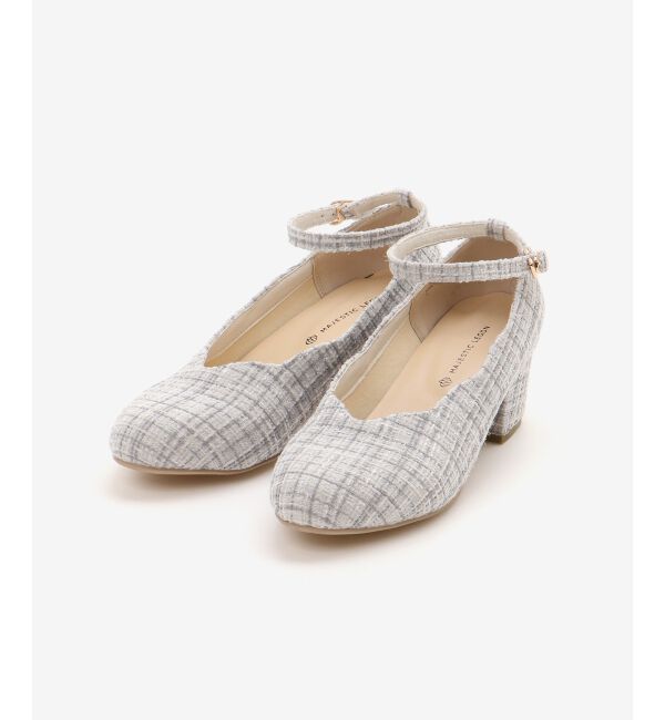 MAJESTICLEGON「ふかふかスカラップパンプス」|パンプス|