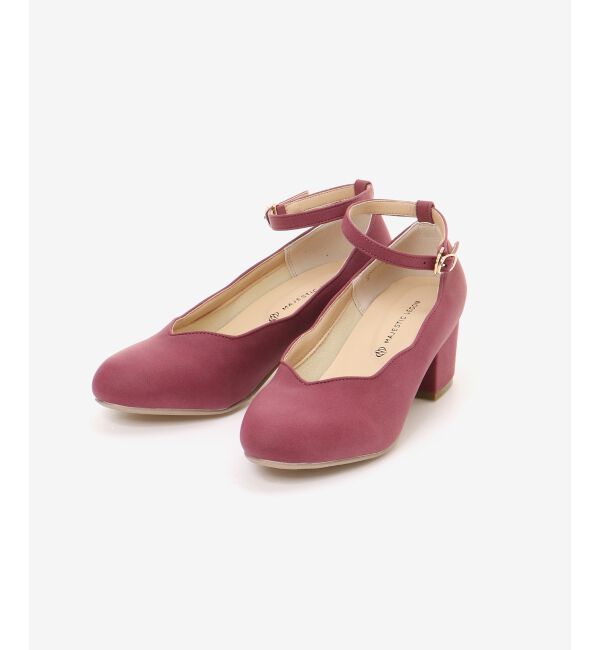 MAJESTICLEGON「ふかふかスカラップパンプス」|パンプス|