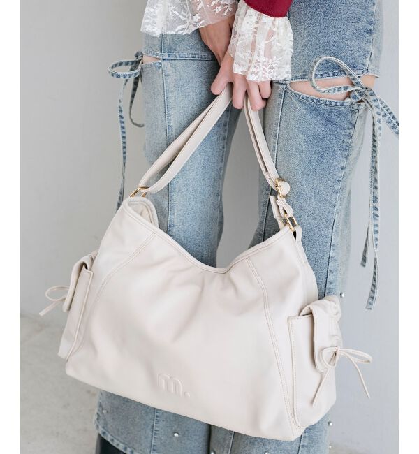  「サイドリボンショルダーバッグ」|ショルダー・メッセンジャー|