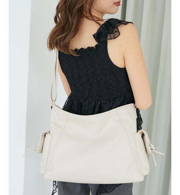  「サイドリボンショルダーバッグ」|ショルダー・メッセンジャー|