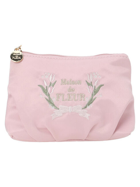 Maison de FLEUR「フラワー刺繍ティッシュケース」|その他|