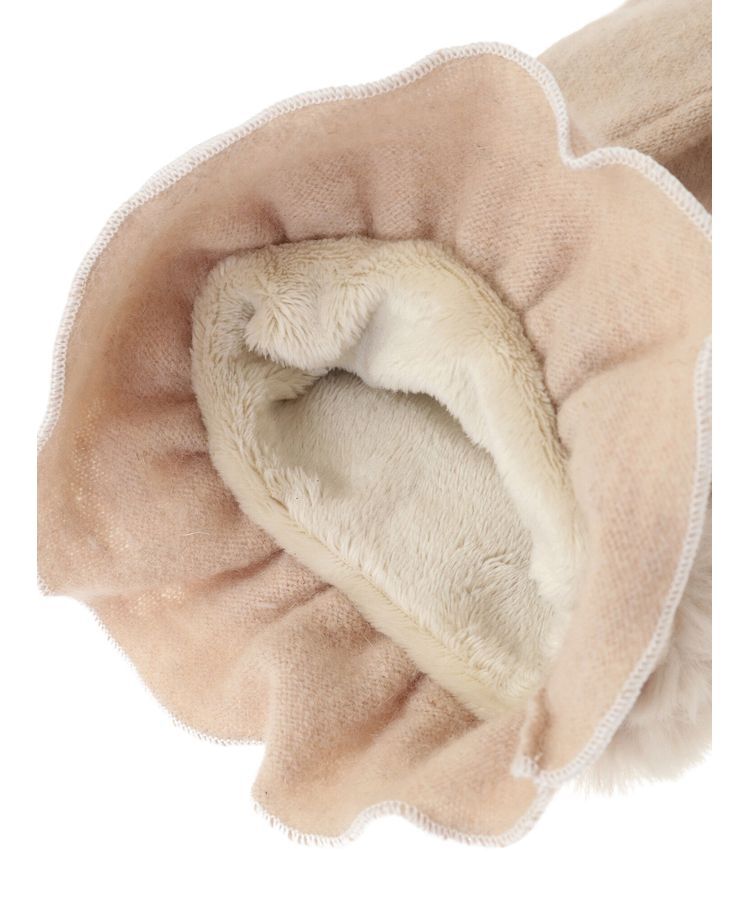 Maison de FLEUR「ファーリボンフリルグローブ」|その他|