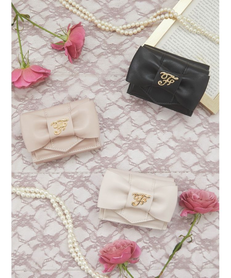 Maison de FLEUR「ベルトリボン折りポケットウォレット」|ベルト|