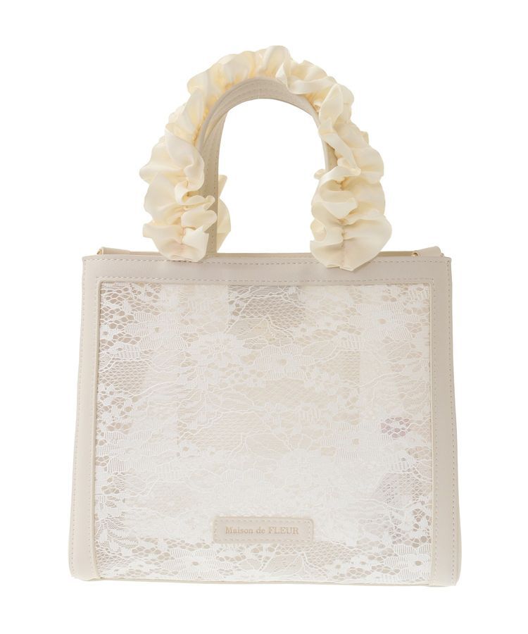 Maison de FLEUR「メッシュレース2Wayトートバッグ」|トートバッグ|