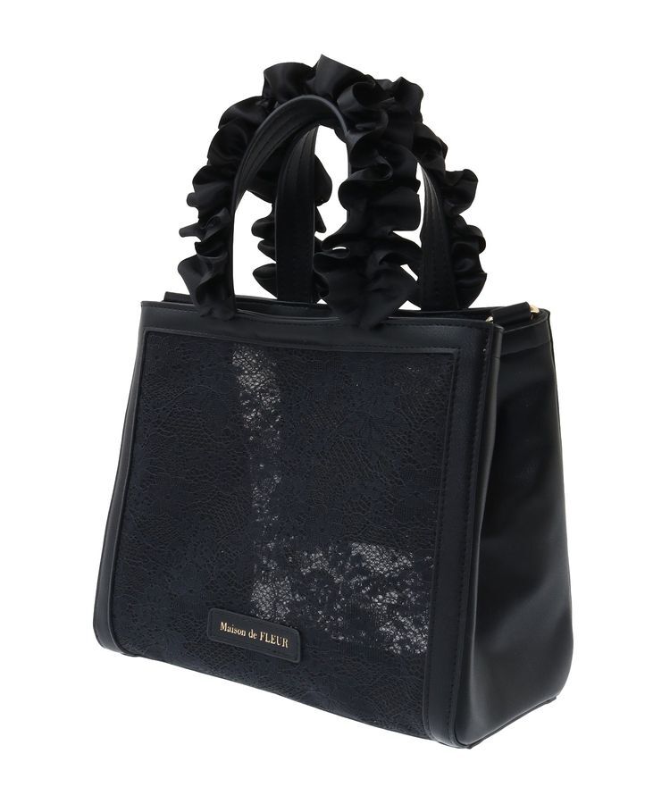 Maison de FLEUR「メッシュレース2Wayトートバッグ」|トートバッグ|