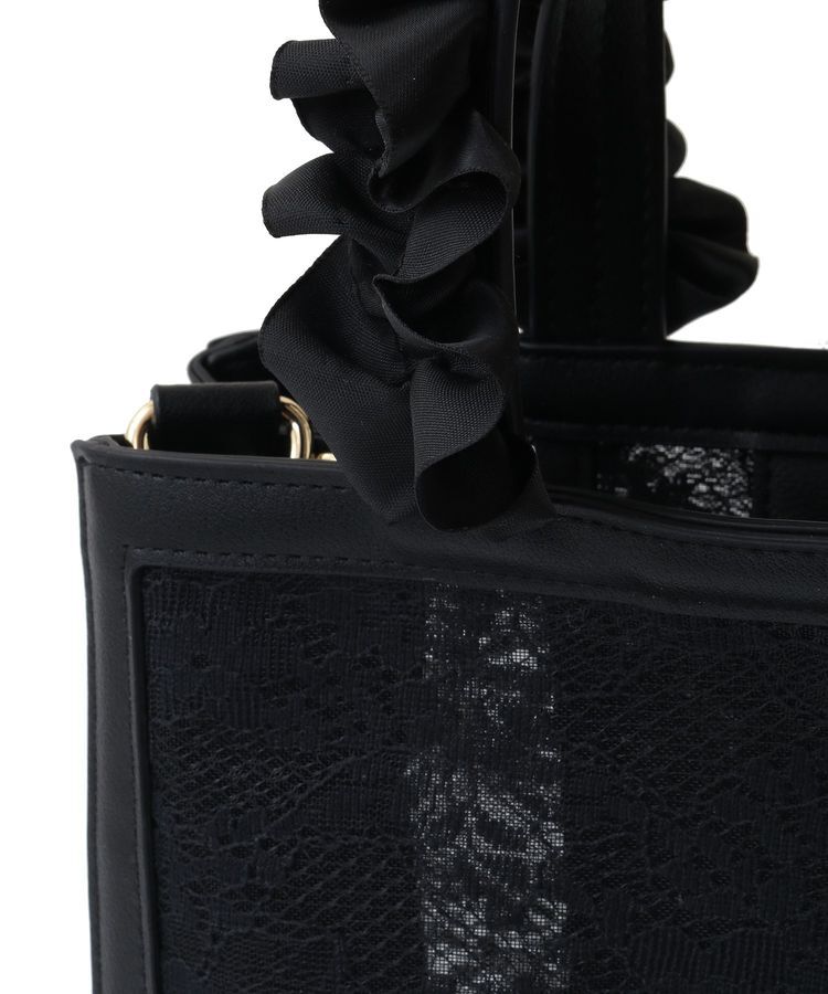 Maison de FLEUR「メッシュレース2Wayトートバッグ」|トートバッグ|
