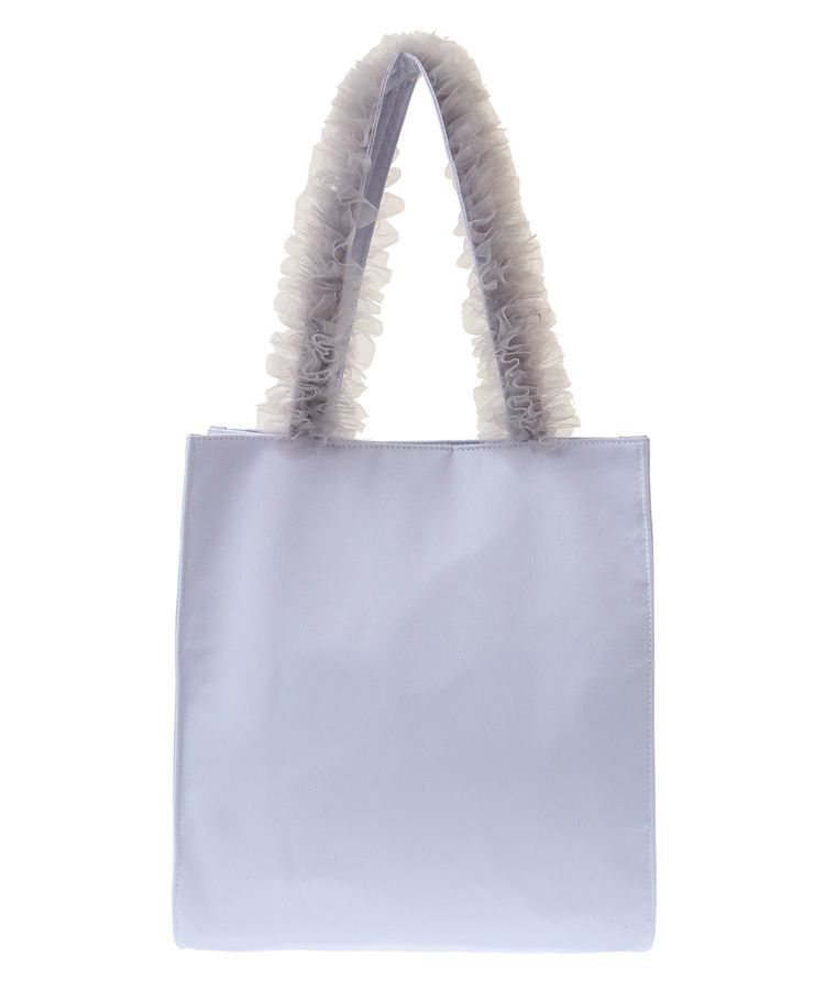 Maison de FLEUR「EC限定チュールハンドルラインストーントートバッグ」|トートバッグ|