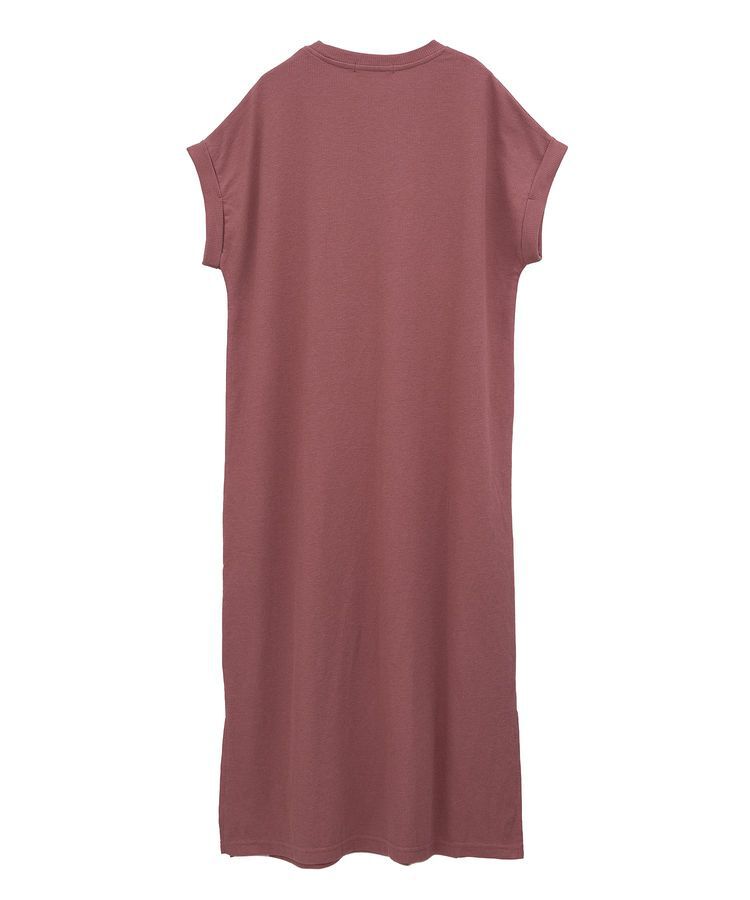 AMERICAN HOLIC「ワッフルサイドスリット半袖ワンピース」|ワンピース|