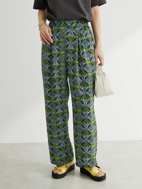 Green Parks「アフリカン柄イージーパンツ」|その他|Green