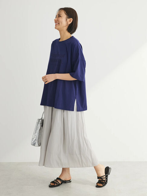 Green Parks「シンプルフェミニンロゴチュニック」|チュニック|