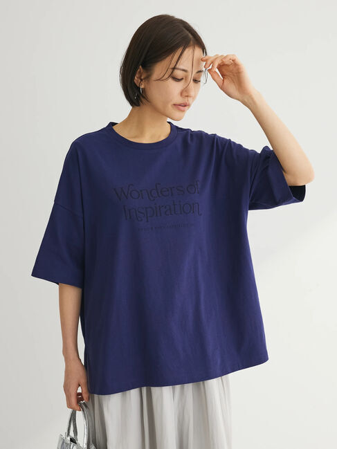 Green Parks「シンプルフェミニンロゴチュニック」|チュニック|