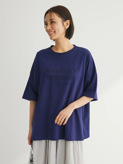 Green Parks「シンプルフェミニンロゴチュニック」|チュニック|