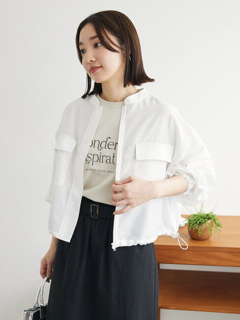 Green Parks「シンプルフェミニンロゴチュニック」|チュニック|