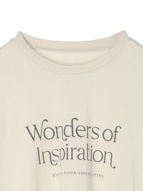 Green Parks「シンプルフェミニンロゴチュニック」|チュニック|