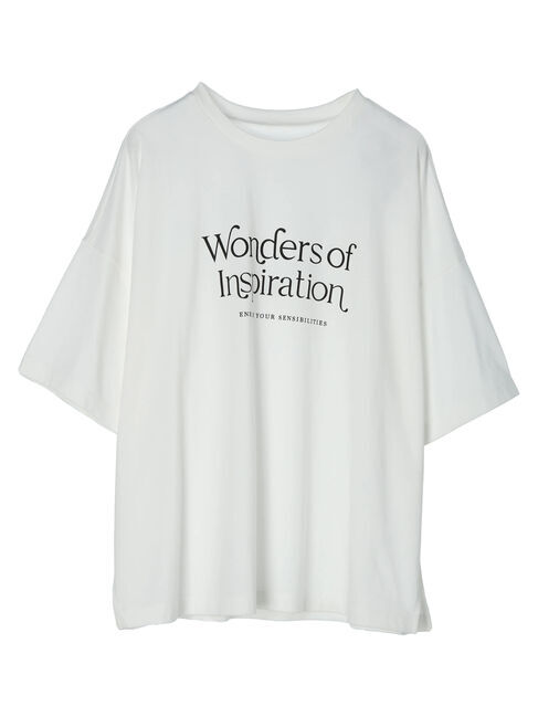 Green Parks「シンプルフェミニンロゴチュニック」|チュニック|