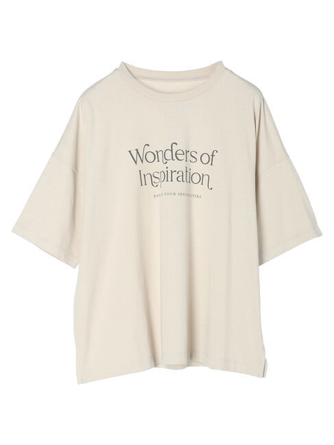 Green Parks「シンプルフェミニンロゴチュニック」|チュニック|