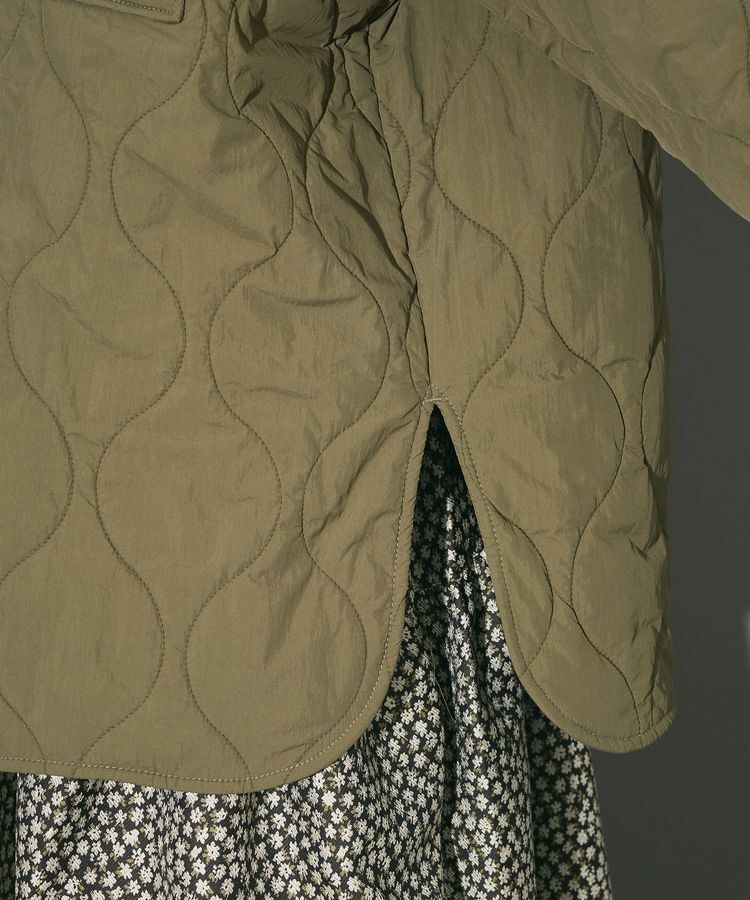 AnriettMusee「キルティングシャツブルゾン」|ブルゾン・スタジャン|