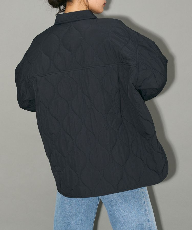 AnriettMusee「キルティングシャツブルゾン」|ブルゾン・スタジャン|