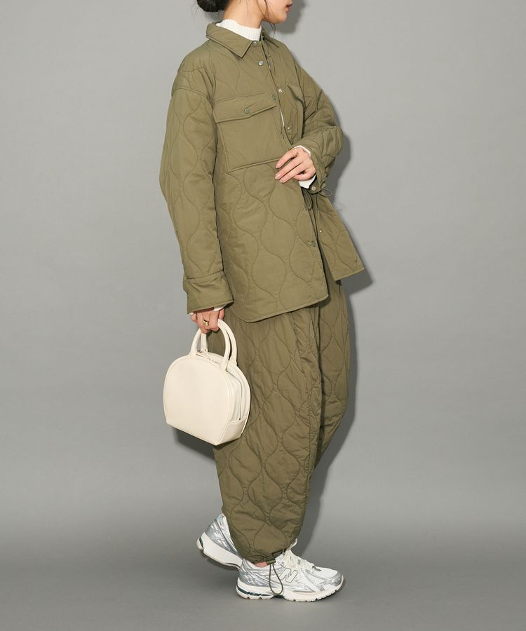 AnriettMusee「キルティングシャツブルゾン」|ブルゾン・スタジャン|