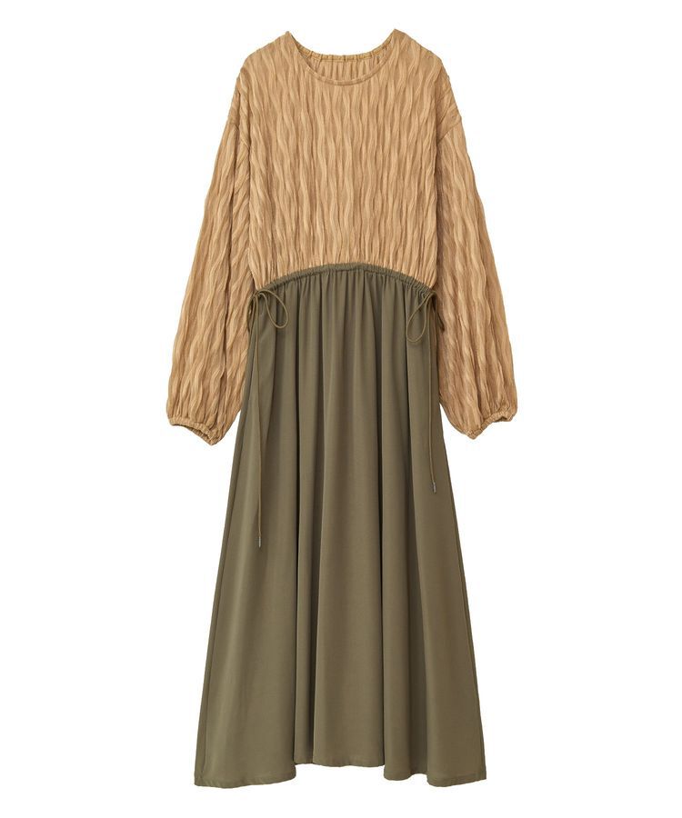 Green Parks「■ESCAR ハイブリットフレアワンピース」|ワンピース|